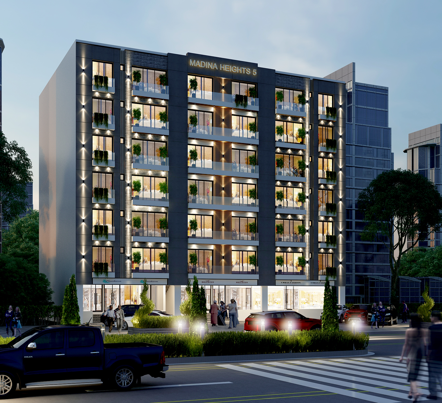 Madina Heights 5, Bahria Town Lahore